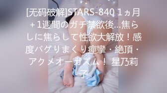 [无码破解]STARS-840 1ヵ月＋1週間のガチ禁欲後…焦らしに焦らして性欲大解放！感度バグりまくり痙攣・絶頂・アクメオーガズム！ 星乃莉子