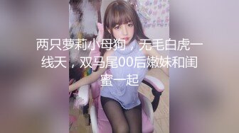 两只萝莉小母狗，无毛白虎一线天，双马尾00后嫩妹和闺蜜一起