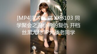 [MP4]星空传媒 XK8103 同学聚会之丑小鸭的复仇 开档丝黑尤物3P大战老同学