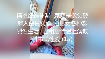 精挑细选补漏✅家庭摄像头破解入侵真实偸_拍男女各种激烈性生活✅出租房情侣上演教科书式性爱 (15)