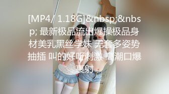 [MP4/ 1.18G]&nbsp;&nbsp; 最新极品流出爆操极品身材美乳黑丝学妹 无套多姿势抽插 叫的好听刺激 高潮口爆裹射